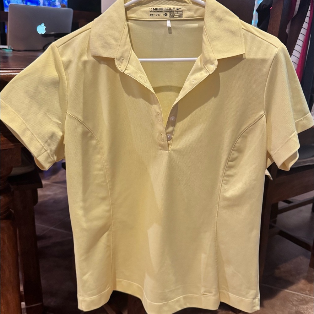 Nike Yellow Polo Shirt